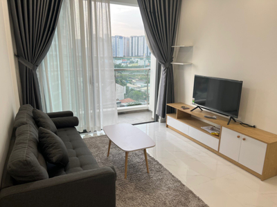  Căn hộ D'Lusso hướng ban công tây bắc đầy đủ nội thất diện tích 68.5m²