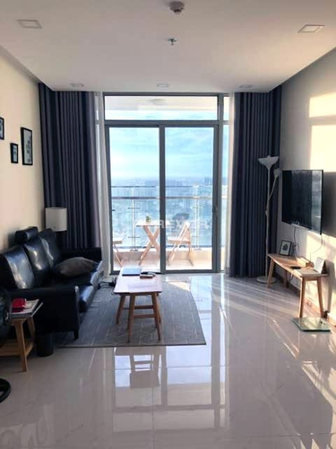  Căn hộ Vinhomes Central Park hướng ban công đông nam đầy đủ nội thất diện tích 56m²