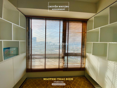  Căn hộ Masteri Thảo Điền tầng cao view thoáng mát, đầy đủ nội thất.