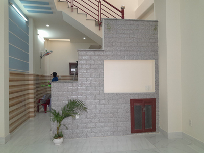 Nhà phố Quận 9 Nhà phố thiết kế 2 tầng diện tích 53.3m2 hướng Tây Bắc.