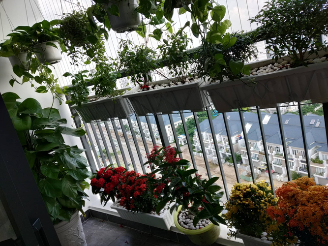 Căn hộ Thủ Thiêm Garden, Quận 9 Căn hộ Thủ Thiêm Garden tầng 15 thiết kế hiện đại, đầy đủ nội thất.