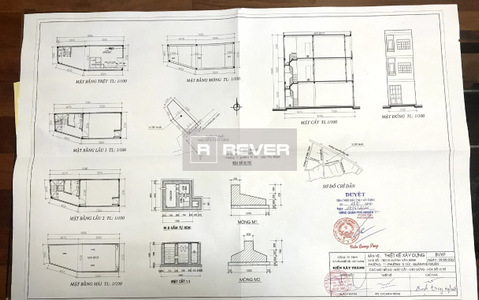  Nhà phố thiết kế 1 trệt, 2 lầu đúc chắc chắn, khu dân cư hiện hữu.