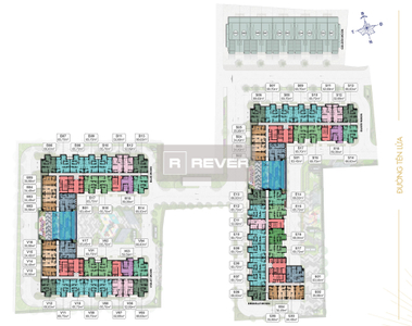  Căn hộ Moonlight Centre Point nội thất cơ bản diện tích 65.7m²