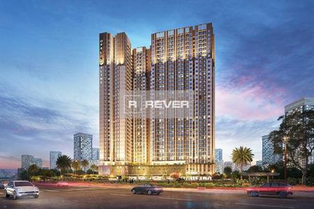 toà nhà căn hộ Opal Skyline Căn hộ Opal Skyline thiết kế 1 phòng ngủ rộng thoáng.