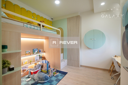 nhà mẫu căn hộ New Galaxy Căn hộ New Galaxy hướng ban công tây bắc không có nội thất diện tích 62.3m²