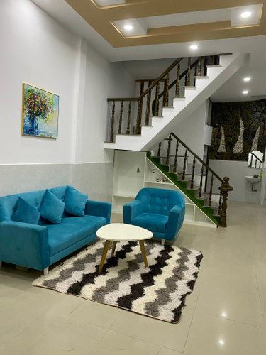 Nhà phố Quận Gò Vấp Nhà phố thiết kế 2 tầng diện tích 53m2, cửa hướng Bắc mát mẻ.