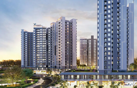  Căn hộ Westgate không có nội thất diện tích 59m².