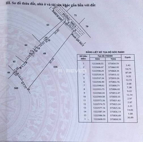  Đất nền Đường Trung Lập diện tích 1,626.5m² pháp lý sổ hồng.