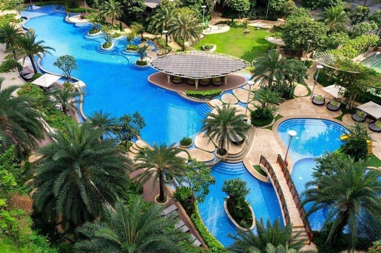 Căn hộ Estella Heights, Quận 2 Căn hộ Estella Heights 2 phòng ngủ tầng cao T1 đầy đủ nội thất.