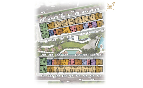  Căn hộ Lavita Thuận An không có nội thất diện tích 69.08m².