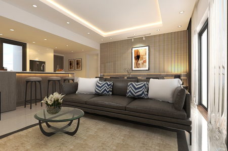 Căn hộ Masteri Thảo Điền, Quận 2 Căn hộ Masteri Thảo Điền hướng ban công tây bắc đầy đủ nội thất