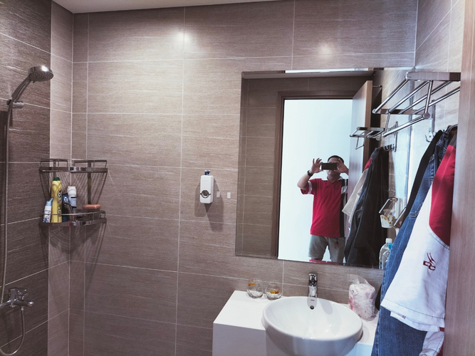 Căn hộ Vinhomes Grand Park, Quận 9 Căn hộ Vinhomes Grand Park tầng 15 diện tích 58.9m2, nội thất cơ bản.