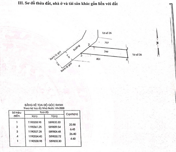 Đất nền Quận Bình Tân Đất nền thổ cư diện tích 106.4m2, hướng Tây Bắc ngập tràn ánh sáng.