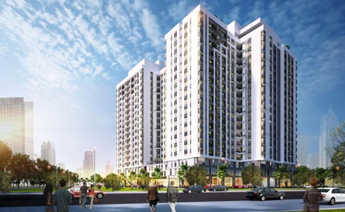 Căn hộ Thủ Thiêm Garden, Quận 9 Căn hộ Thủ Thiêm Garden tầng 14, ban công rộng rãi view đón gió mát.