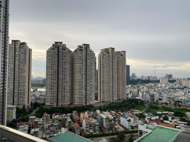 IMG_1722.JPG Căn hộ  Vinhomes Central Park hướng Tây Nam, diện tích 65 m²