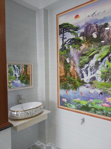 Nhà phố Quận 12 Nhà phố thiết kế 1 trệt, 1 lửng và 3 lầu diện tích 75.7m2.