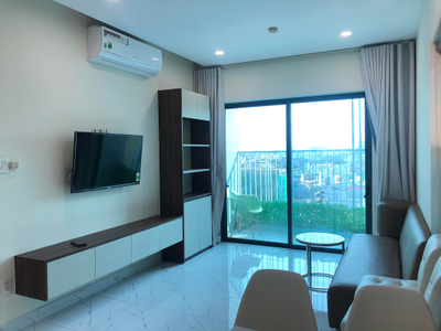 phòng khách căn hộ ViVa Riverside Căn hộ Viva Riverside tầng 9 thiết kế 2 phòng ngủ, đầy đủ nội thất.