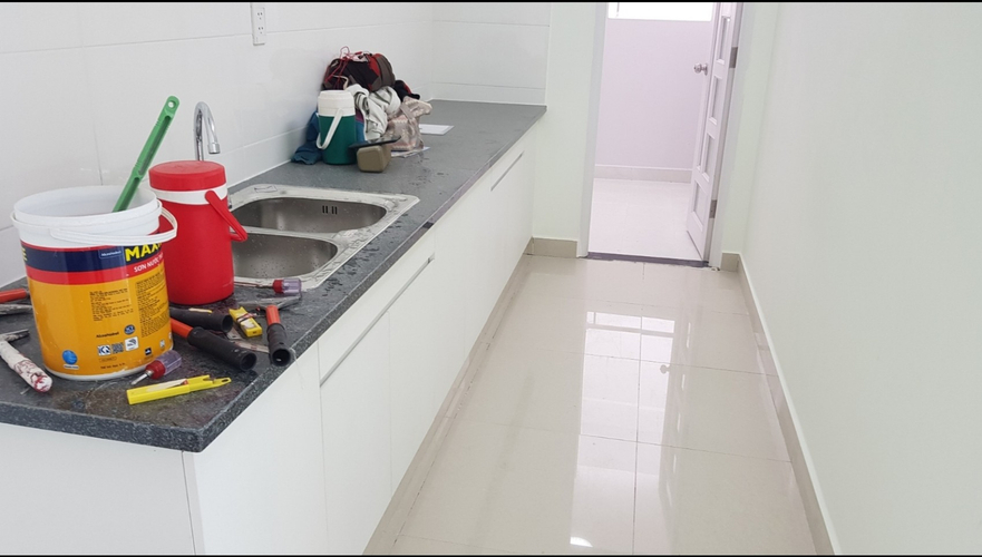 Căn hộ Topaz City, Quận 8 Căn hộ Topaz City tầng 25 có 2 phòng ngủ, nội thất cơ bản.