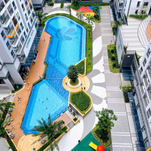 Căn hộ Lovera Vista, Huyện Bình Chánh Căn hộ Lovera Vista hướng ban công tây bắc nội thất cơ bản diện tích 65m²