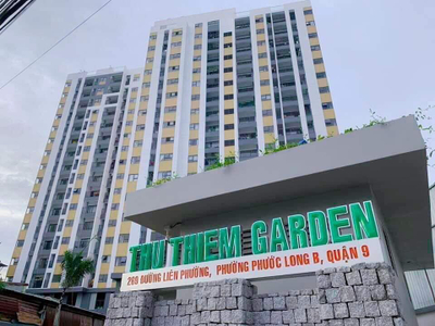 Căn hộ Thủ Thiêm Garden, Quận 9 Căn hộ Thủ Thiêm Garden tầng 17 có 2 phòng ngủ, đầy đủ nội thất.