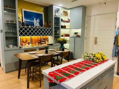  Căn hộ Vinhomes Golden River đầy đủ nội thất diện tích 110.7m².