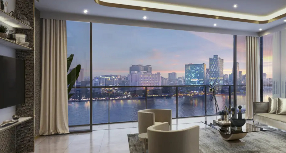 Căn hộ The Metropole Thủ Thiêm, Quận 2 Căn hộ The Metropole Thủ Thiêm nội thất cơ bản diện tích 72m²