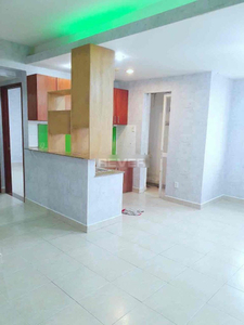 Căn hộ Phú Lợi 1 tầng 11 thiết kế 2 phòng ngủ, không có nội thất.