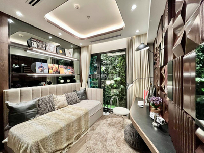 Căn hộ De La Sol hướng ban công tây đầy đủ nội thất diện tích 70.42m²