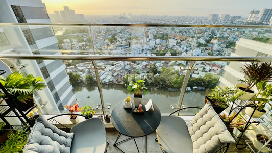 Căn hộ D'Lusso đầy đủ nội thất diện tích 68.9m²