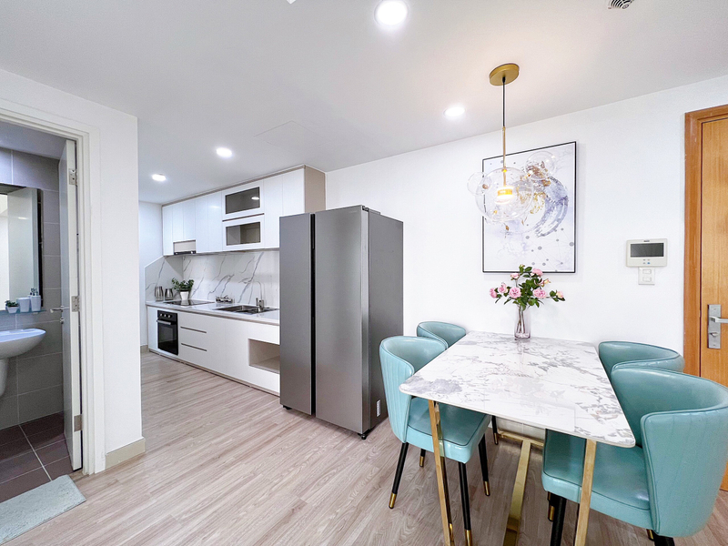 Căn hộ Masteri Thảo Điền hướng ban công đông bắc đầy đủ nội thất diện tích 72.57m²