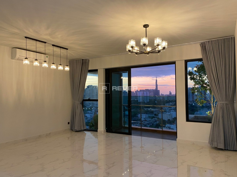 Căn hộ Feliz en Vista nội thất cơ bản diện tích 181.09m²