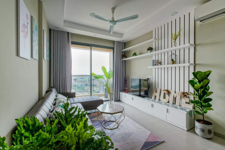 Căn hộ The Gold View, Quận 4 Căn hộ The Gold View tầng 25 thiết kế 2 phòng ngủ, đầy đủ nội thất.