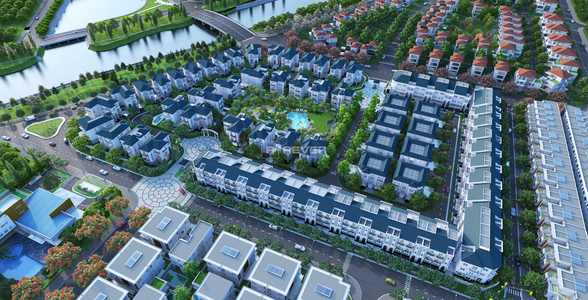  Biệt thự Đường Nguyễn Thị Định 4 tầng diện tích 132m² hướng đông bắc pháp lý sổ hồng