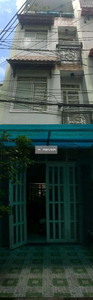 Nhà phố Đường Phan Văn Trị 4 tầng diện tích 43.8m² hướng đông nam pháp lý sổ hồng.