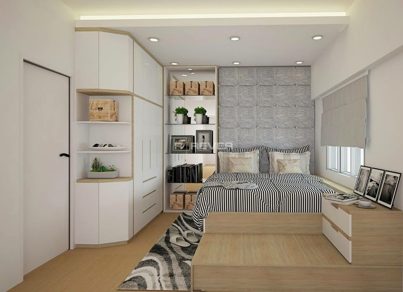 Căn hộ Masteri Thảo Điền hướng ban công tây bắc đầy đủ nội thất diện tích 69.87m²