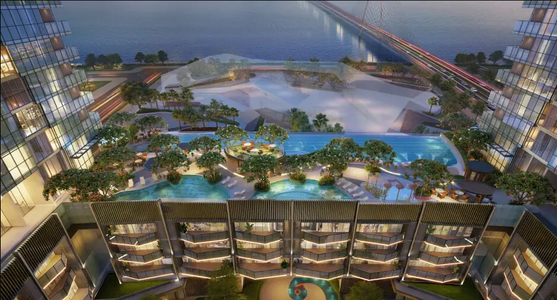 Căn hộ The Metropole Thủ Thiêm, Quận 2 Căn hộ The Metropole Thủ Thiêm nội thất cơ bản diện tích 72m²