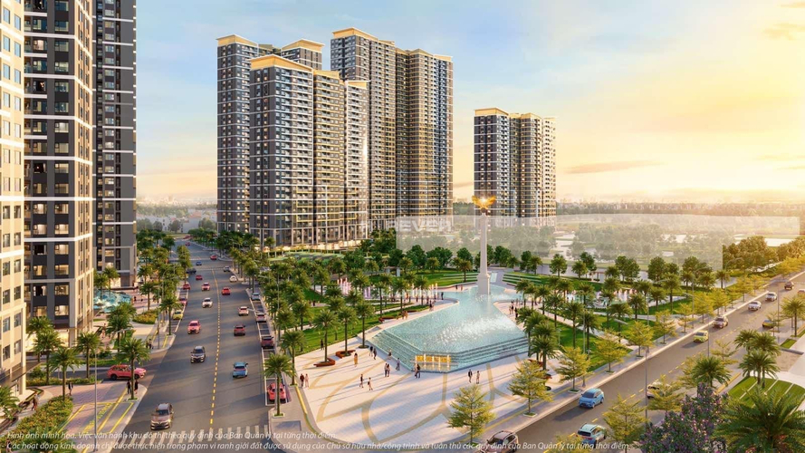  Căn hộ Vinhomes Grand Park hướng ban công bắc nội thất cơ bản diện tích 59.3m².