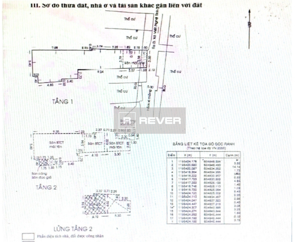  Nhà phố Đường Xô Viết Nghệ Tĩnh 2 tầng diện tích 112m² pháp lý sổ hồng.