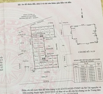 Căn hộ Sky 9, Quận 9 Căn hộ Sky 9 tầng 14 diện tích 63m2, nội thất cơ bản.