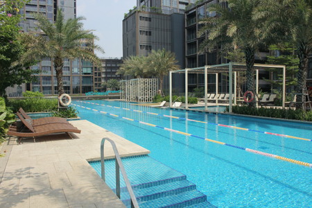  Căn hộ Empire City tầng 2 thiết kế hiện đại, đầy đủ tiện ích.