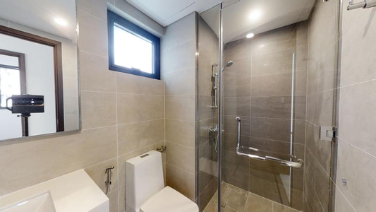 Căn hộ One Verandah, Quận 2 Căn hộ One Verandah tầng cao view đón gió mát, bàn giao đầy đủ nội thất.