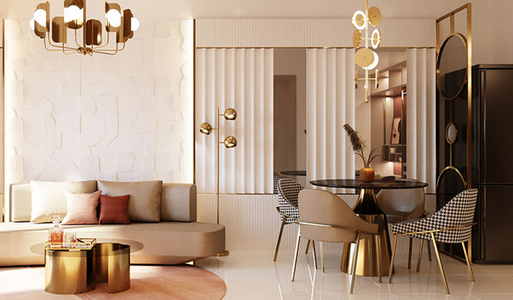  Căn hộ Moonlight Centre Point hướng ban công đông bắc nội thất cơ bản diện tích 65.7m²