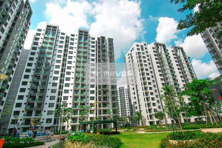 Căn hộ tầng 6, 3 phòng ngủ và 1 phòng đa năng của dự án Celadon City, quận Tân Phú. Căn hộ Celadon City có 3 phòng ngủ, không có nội thất.