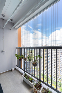 Căn hộ Safira Khang Điền, Quận 9 Căn hộ Safira Khang Điền hướng ban công tây nam đầy đủ nội thất diện tích 49m²