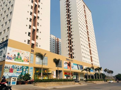 building căn hộ Topaz City Căn hộ Topaz City tầng 5 thiết kế 2 phòng ngủ, đầy đủ nội thất.