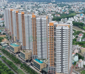 Căn hộ The Sun Avenue, Quận 2 Căn hộ The Sun Avenue tầng cao diện tích 75m2, đầy đủ nội thất.