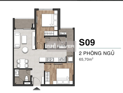  Căn hộ Moonlight Centre Point thiết kế hiện đại, bàn giao có nội thất cơ bản