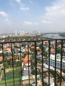 VIEW Căn hộ Masteri Thảo Điền, Quận 2 Căn hộ Masteri Thảo Điền tầng 23, view nhìn về biệt thự Thảo Điền thoáng mát.