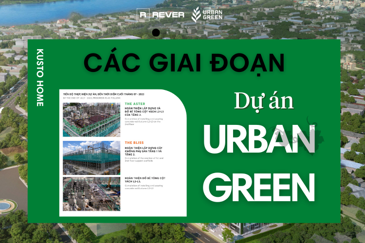 Lịch sử các giai đoạn dự án Urban Green Thủ Đức ra sao?