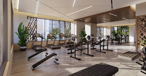  Căn hộ Westgate nội thất cơ bản diện tích 59m².